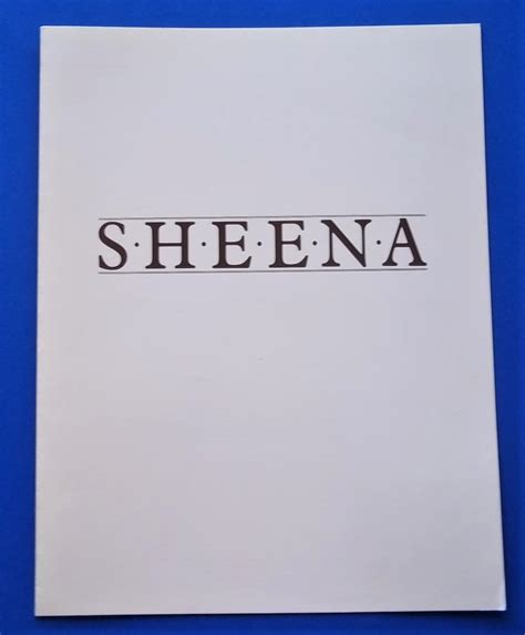 Sheena (1984) Original Four-Page Advance Press Screening Program ...