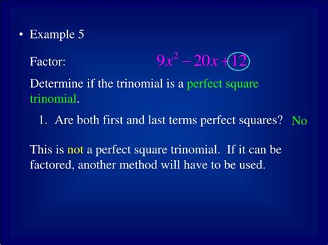 Perfect Square Trinomial Method 的图像结果