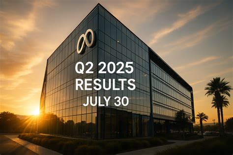 Meta Sets Q2 2025 Earnings Release Date for July 30 | META Stock News