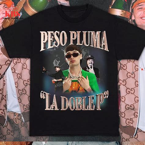 Vintage Peso Pluma Shirt, Peso Pluma Merch Gift For Fan Tshirt, Peso ...