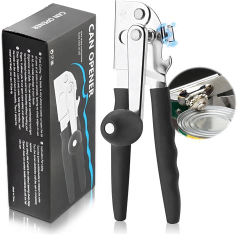 Roryimke Commercial Can Opener Manual Stainless Steel Heavy Duty ...