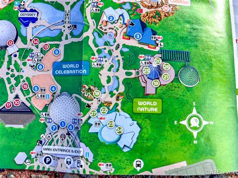 Image result for WDW Epcot Map