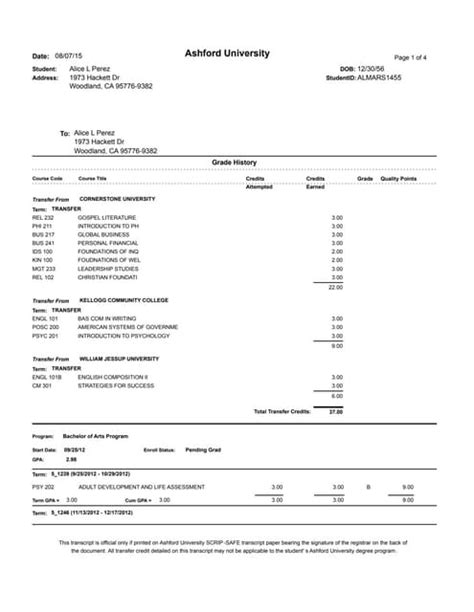 Image result for NYU Transcript