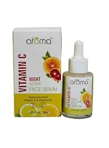 Alaroma Vitamin C Night Active Face Serum – Brightening, Anti-Aging ...