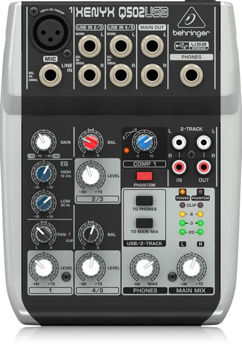 BEHRINGER XENYX 1202 FX 效果混音器，1202FX - 帝米數位音樂