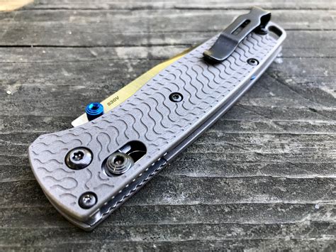 Titanium Critter Scales for Benchmade Bugout 535 – Rockscale Design