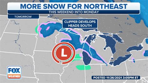 Alberta Clipper to bring additional snow coating to Great Lakes ...