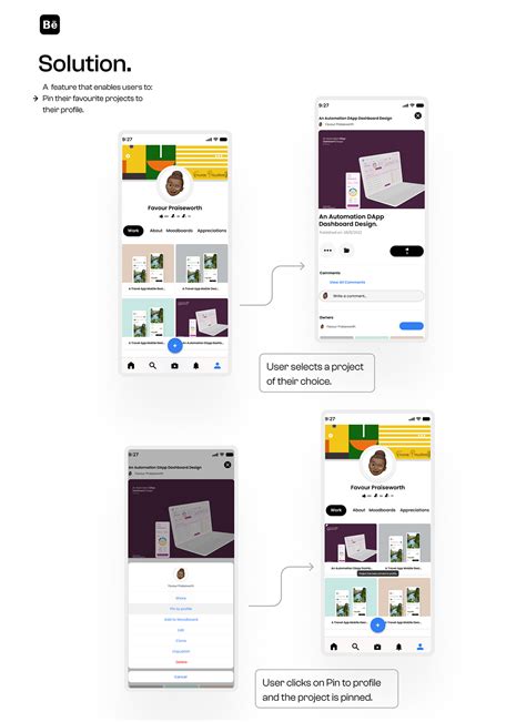 How to Use Behance Create a Project 的图像结果