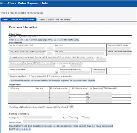 Image result for Stimulus Checks Free File Forms