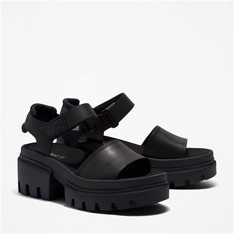 Everleigh Backstrap Sandal for Women in Black