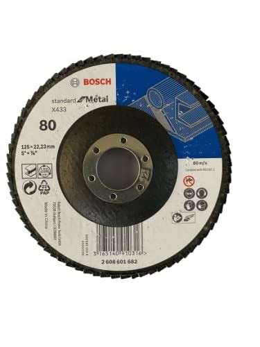 Bosch Professional Eco Flap Disc For Angle Grinders For Metal And Wood ...
