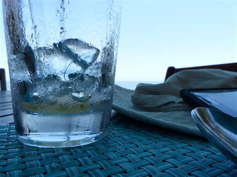 Ice Water And Table Setting Free Stock Photo - Public Domain Pictures