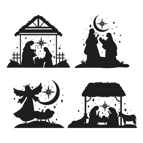 Holy family silhouette Images - Free Download on Freepik