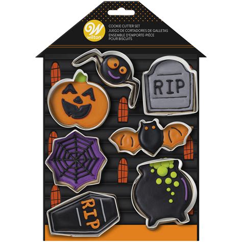 Wilton Halloween Cookie Cutter Set, 18-Piece - Walmart.com