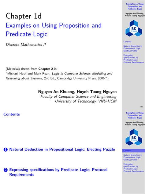 Image result for Prepositional and Predicate Logic Important Examples in DM