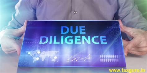 Checklist for Due Diligence of a Company