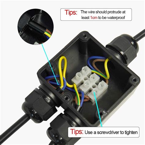 MABUSIYI IP68 Waterproof Junction Box, Outdoor India | Ubuy