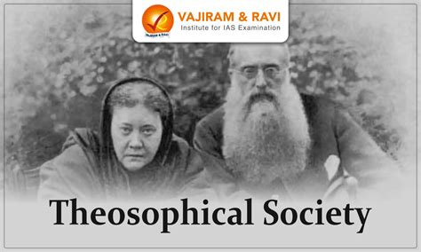 Theosophical Society in India, Founder, Tenets, UPSC Notes