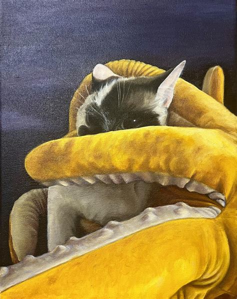 A little painting of my cat Zagreus : r/oilpainting - call of zagreus