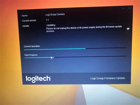 Logitech Firmware Update 的图像结果
