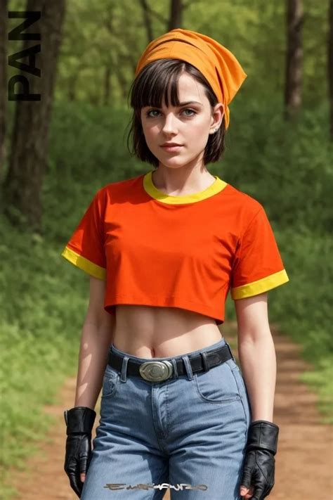 Dragon Ball GT: IA imagina a Pan en un live action interpretada por una actriz norteamericana ...