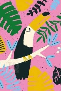 Wild Jungle Poster | Jungle Posters for Room | Unframed | With Self ...