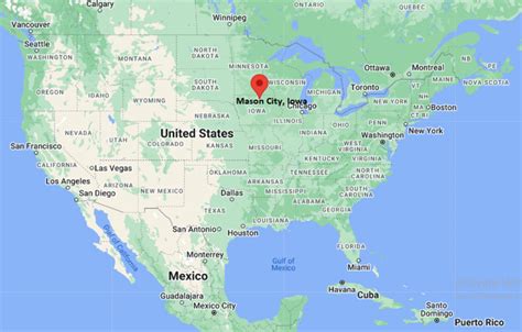 Where is Mason City, IA, USA? | Location Map of Mason City, Iowa