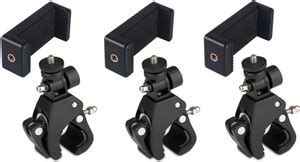 FKU 3PC Clamp Tripod Bike Bicycle Handlebar Handle Bar Camera Mount ...