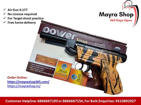 Globus Power Army 0.177 Caliber Full Metal Air Gun – Mayra Shop 365