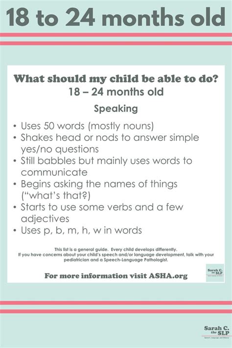 Image result for Expressive Language Development Chart
