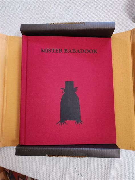 Advise for selling Mister Babadook pop-up book please : r/rarebooks