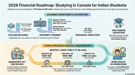 Cost of Studying in Canada 2026 in INR | Fees | EEC | Enbee Education ...