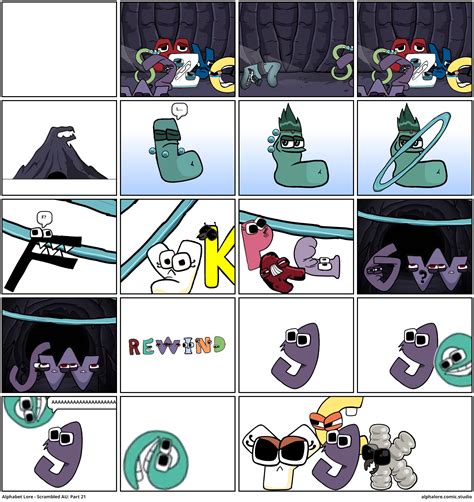 Alphabet Lore - Scrambled AU: Part 21 - Comic Studio