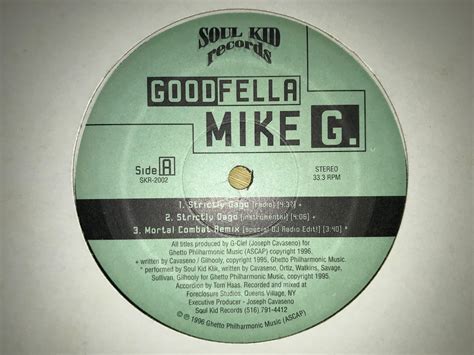 Goodfella Mike G. - Strictly Dego (12") | TAKINO RECORDS - タキノレコード
