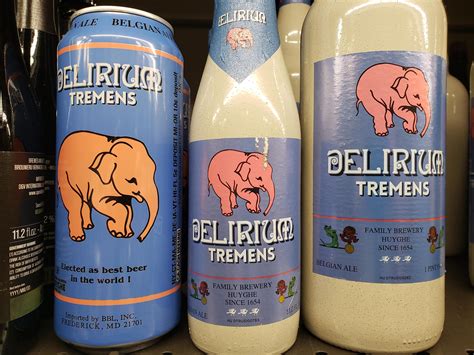 Delirium Tremens brewery with pink elephant logo... Jesus Christ 😳 : r ...