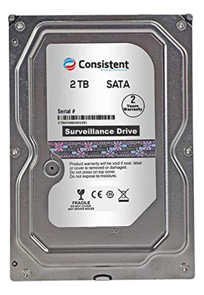 Consistent 2TB Surveillance Hard Disk – Swiftech