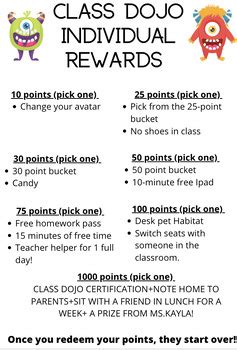 Class Dojo Rewards 的图像结果