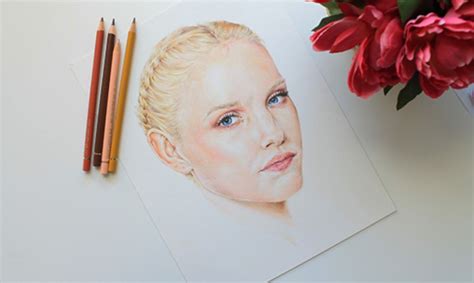Color Pencil Portrait Tutorial 的图像结果