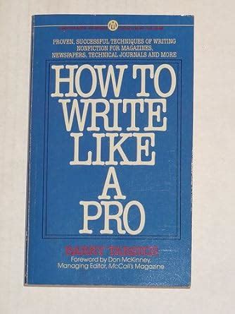 Buy How to Write Like a Pro Book Online at Low Prices in India | How to ...