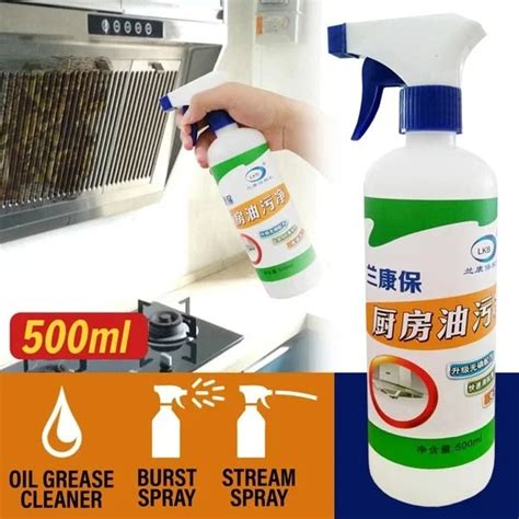 500 ml Kitchen Oil & Grease Stain Remover, Kitchen Degreaser Cleaner R ...