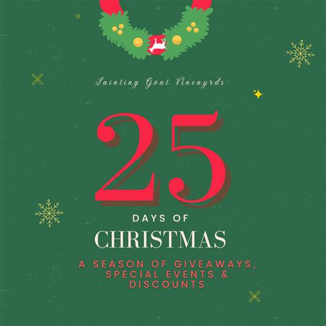 December - FAINTING GOAT VINEYARDS & WINERY