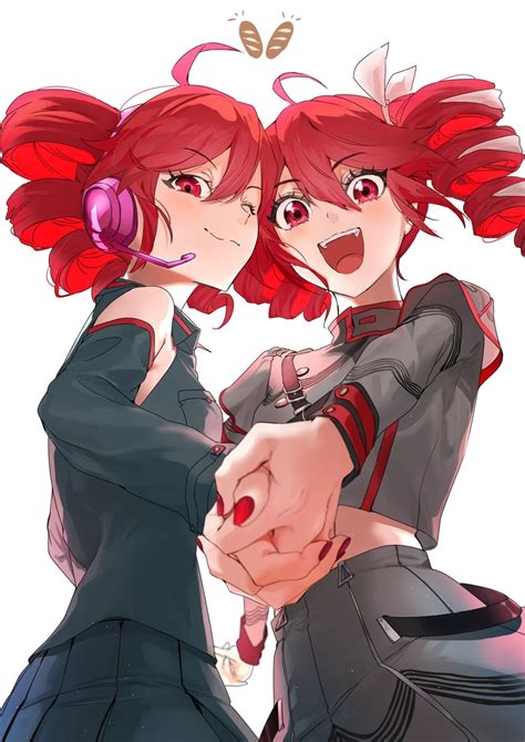 kasane teto and kasane teto (utau and 1 more) drawn by koharatachi ...