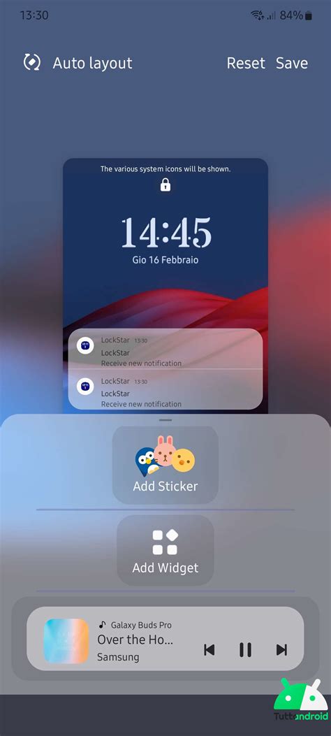 Samsung aggiorna LockStar e rivoluziona la schermata di blocco con i widget