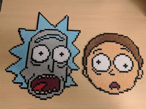 Rick And Morty Perler