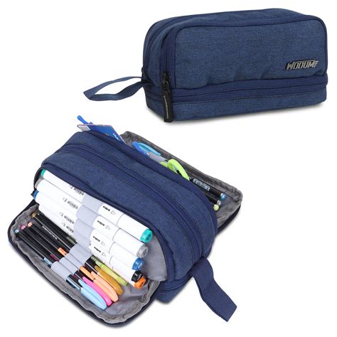4 Zip Large Pencil Bag , Calculator Compartment – Wooum - Bags ...
