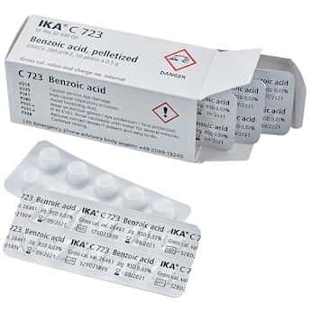 IKA 3243000 Benzoic Acid Blister Package, calibration standard for ...