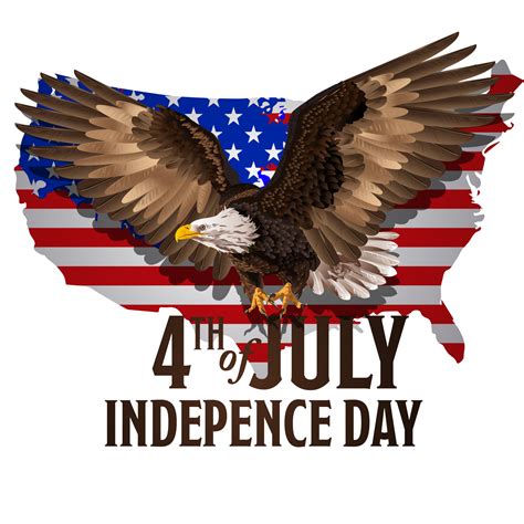 American Bald eagle image. Independence day. 4 of july. 17173201 PNG