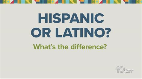 What's the difference: Hispanic vs. Latino | wtsp.com