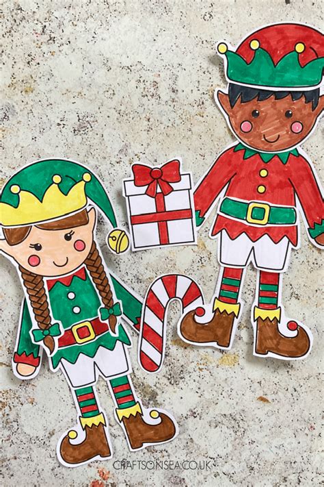 Christmas Elf Crafts 的图像结果