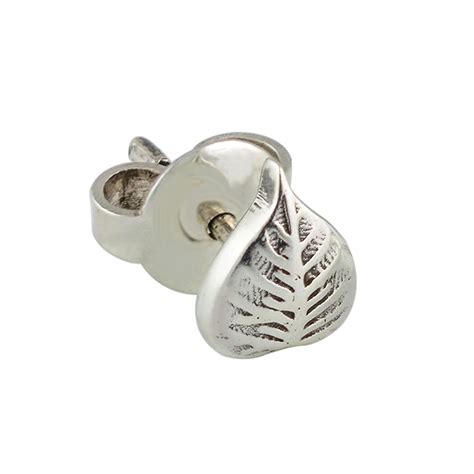 Buy Fourseven Jewellery 925 Sterling Silver Peepal Leaf Silver Stud for ...